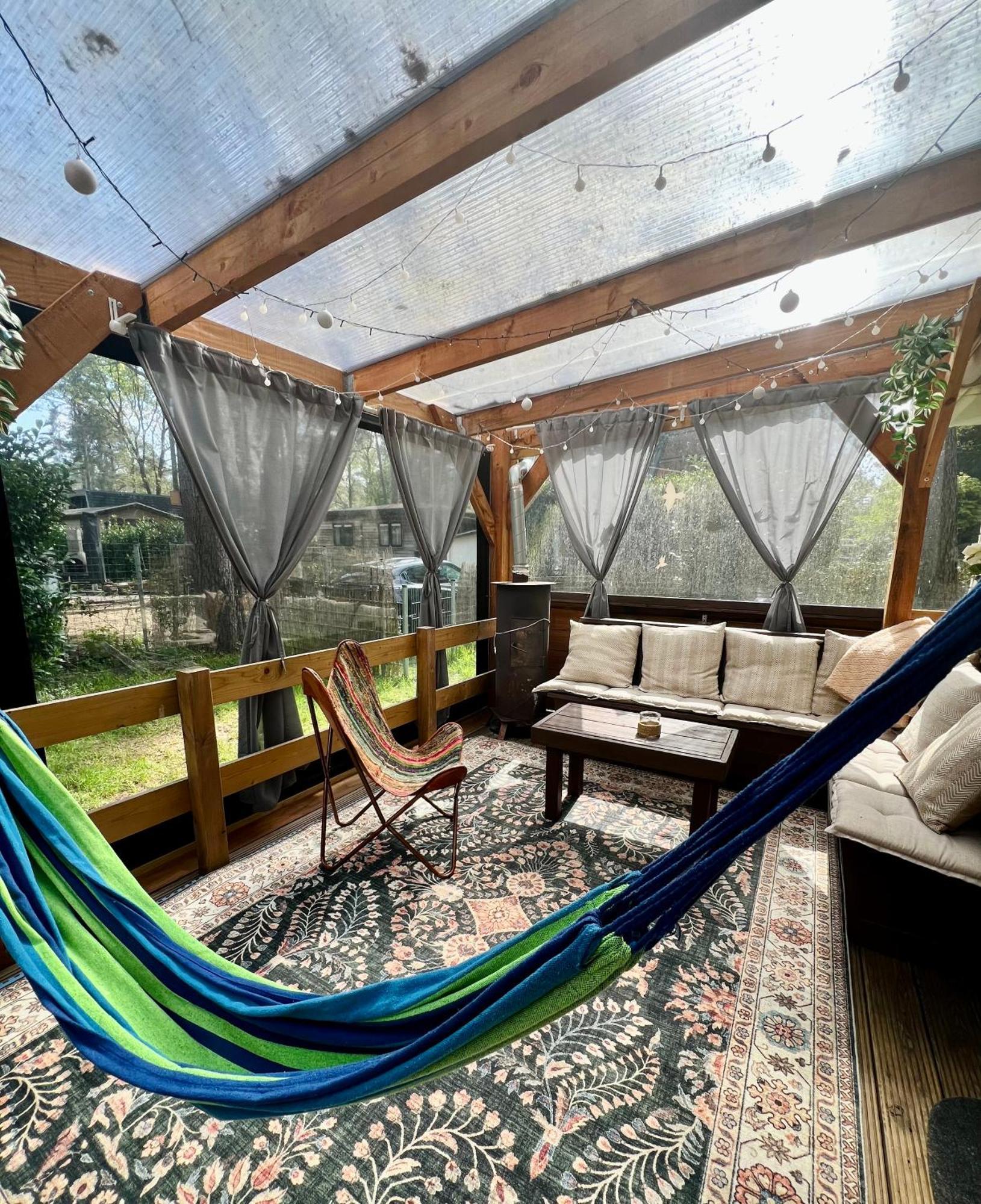 Cosy Chalet Veluwe With A Spacious Garden And Veranda Doornspijk Eksteriør bilde