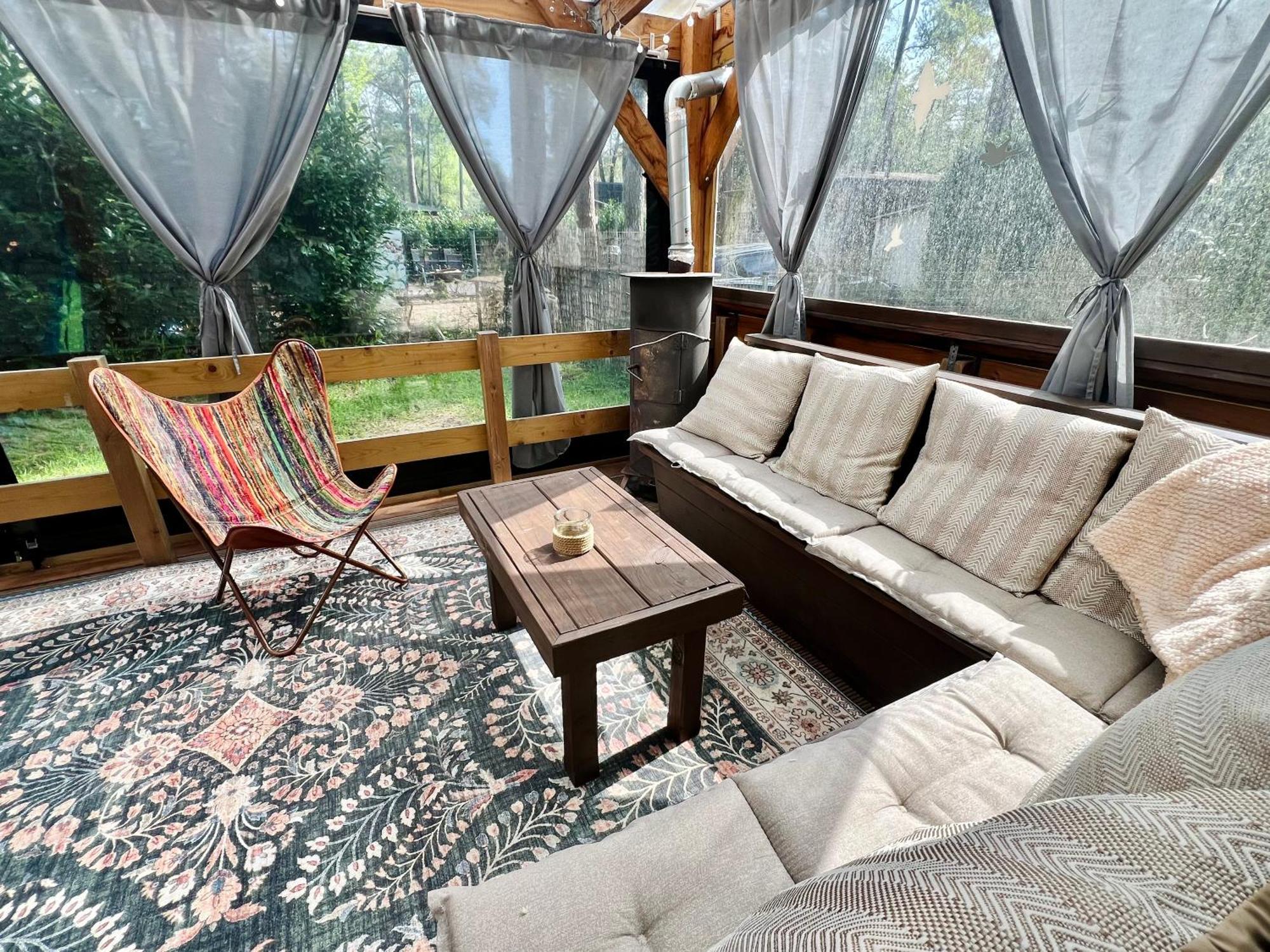 Cosy Chalet Veluwe With A Spacious Garden And Veranda Doornspijk Eksteriør bilde