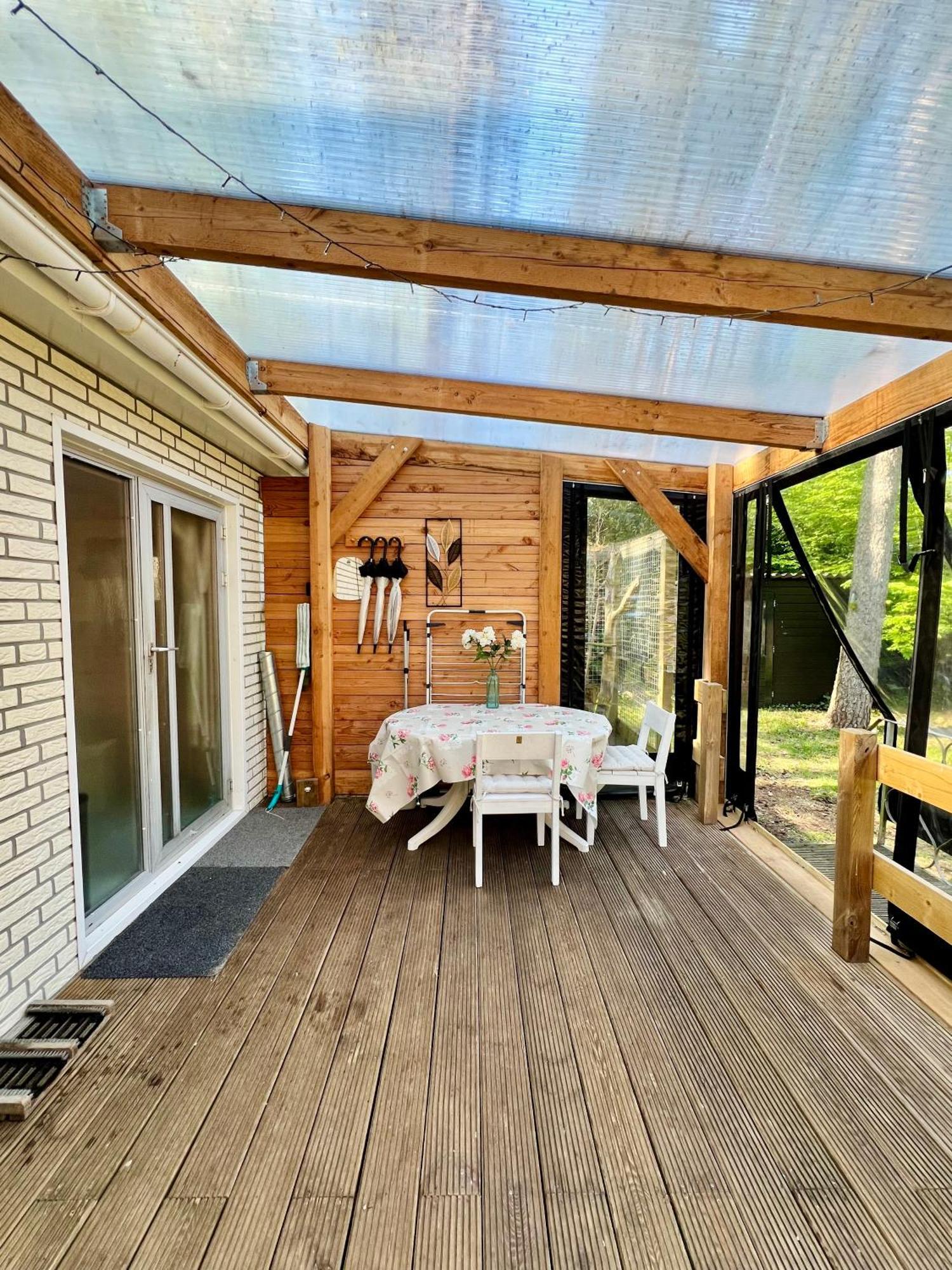 Cosy Chalet Veluwe With A Spacious Garden And Veranda Doornspijk Eksteriør bilde